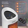 Ventilátorový ohřívač 2000 W - bílý popis