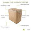 Bambusový koš Curly 150 L - přírodní popis