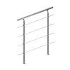 Schodišťové zábradlí 4 vzpěry - 100cm