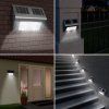 Solární nástěnná LED lampa možnosti
