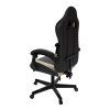 Kancelářská židle HyperSeat - černá/béžová zboku