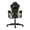 Kancelářská židle HyperSeat - černá/béžová zepředu