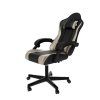 Kancelářská židle HyperSeat - černá/béžová polohování