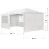 Párty stan 3x6 m - bílá rozměry