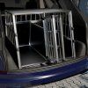 Alu přepravka pro psy XL - s pozadím