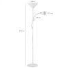 Stojací lampa Alissa - bílá 28054