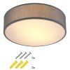 Stropní lampa Ø38cm - šedá 28963
