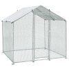 Venkovní klec pro slepice - 2x2x2 m 28969
