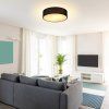Stropní lampa Ø38cm - černá 28990