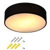 Stropní lampa Ø38cm - černá 28996