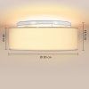 Stropní lampa Ø30cm - bílá 29032