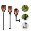 Sada 2 LED solárních lamp s efektem plamene možnosti