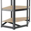 Rohový regál Basic 180 x 70 cm - šedý 30425