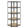 Rohový regál Basic 180 x 70 cm - šedý 30421