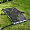 Solární panel pro ohřev vody 110x69x14cm - antracit 30922