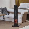 Věžový keramický ohřívač 1000W-2000W s pozadím