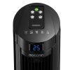 Věžový ventilátor 84 cm - černý shora