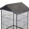 Ptačí klec 157x52x52 cm střecha