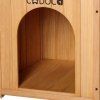 Domeček pro kočku s balkonem 53x54x64 cm vchod