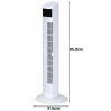 Věžový ventilátor 96 cm - bílý rozměry