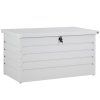 Kovový úložný box 360 L - světle šedý