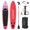 Paddleboard s příslušenstvím - růžový