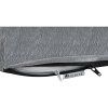 Pelíšek pro psa Sheena M 72 x 60 cm - šedá zip