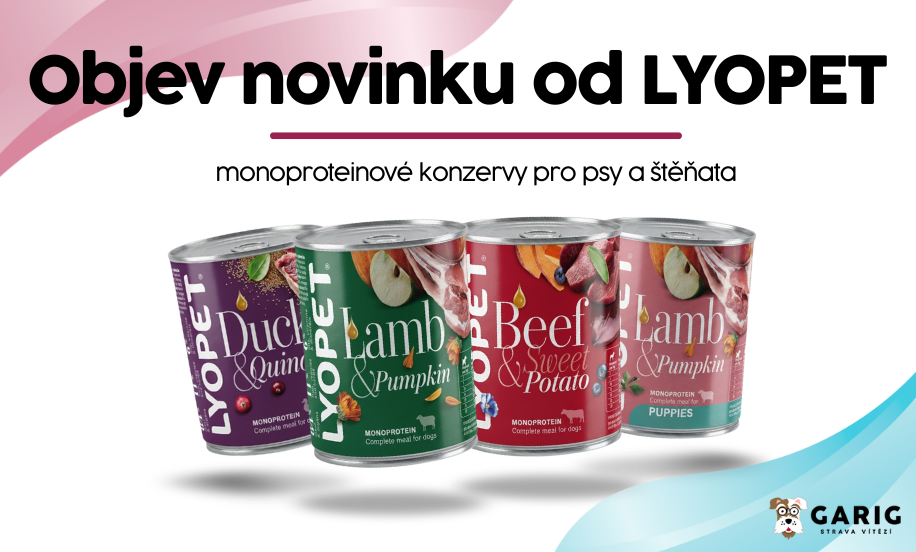 nové konzervy lyopet pc