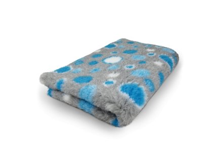 vetbed šedy modre kruhy