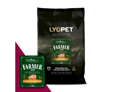 LYOPET Farmer Dog Adult Salmon & Sardines