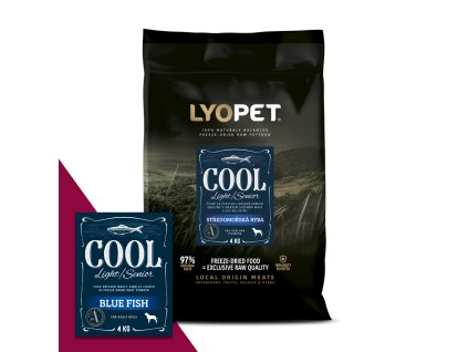 LYOPET Cool Dog Light Blue Fish