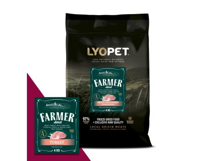 LYOPET Farmer Cat Adult Turkey