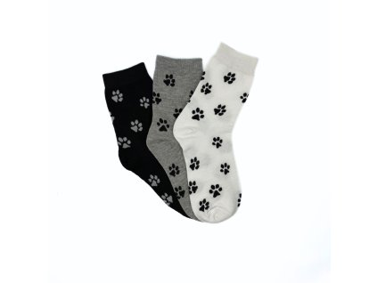Ponožky s motivem tlapiček