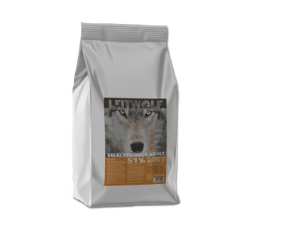 Leitwolf Kachna 12,5kg - monoprotein granule pro psy - poškozený obal