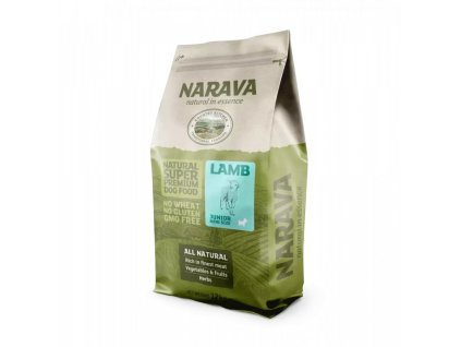 Granule pro štěňata Narava Jehně pro malá plemena (Balení: 12 kg) poškozený obal