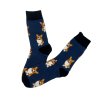Tmavě modré ponožky Corgi