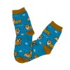Modré ponožky Corgi