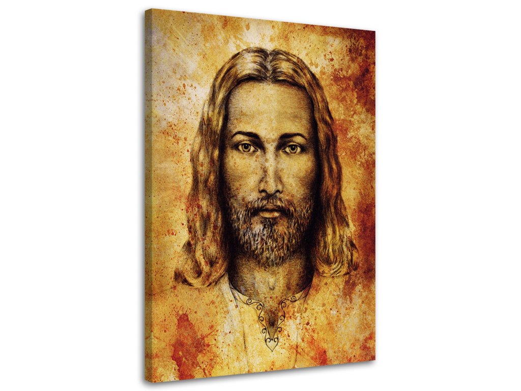 Obraz Turínské plátno tvář Ježíše Krista
