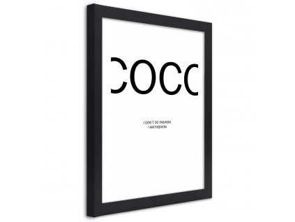 Plakát Módní nápis Coco