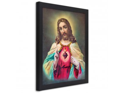 Plakát Srdce Ježíše Krista