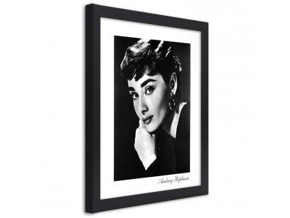 Plakát Portrét Audrey Hepburn