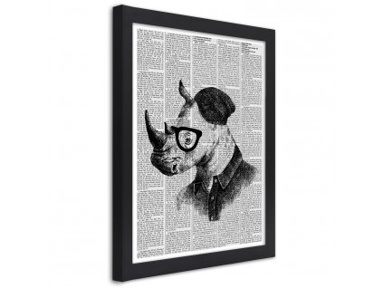 Plakát Nosorožec s brýlemi
