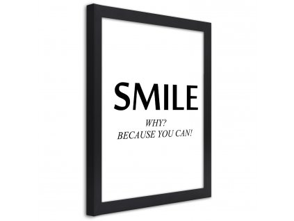 Plakát Usměj se