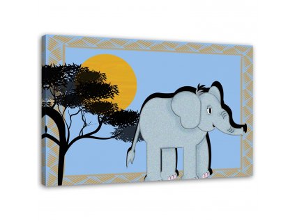 Obraz na plátně Slon africký