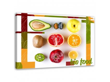 Obraz na plátně Chutné BIO ovoce