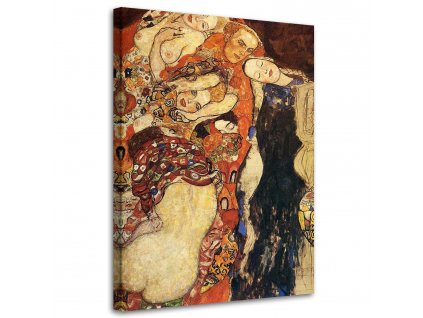 Obraz na plátně Nevěsta - Gustav Klimt, reprodukce