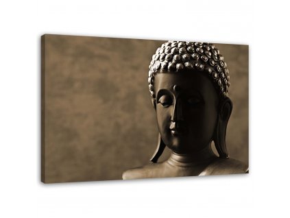 Obraz na plátně Hlava Buddhy