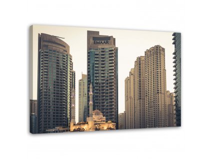 Obraz na plátně Dubajské mrakodrapy