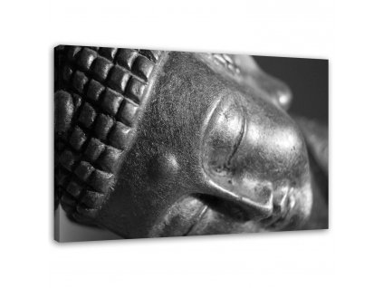 Obraz na plátně Spící buddha tvář