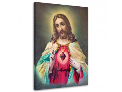 Obraz na plátně Srdce Ježíše Krista